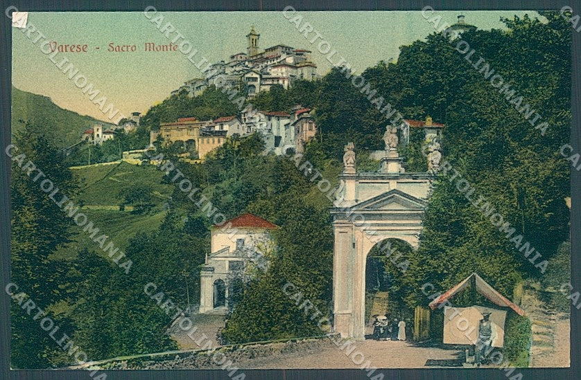 Varese Città Sacro Monte ANGOLO ABRASO cartolina JK2188 – fronte