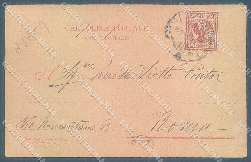 Varese Città Sacro Monte cartolina JK2194 – retro