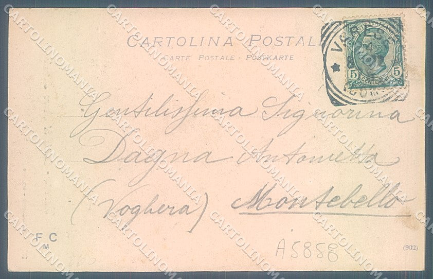 Varese Città Sacro Monte cartolina JK2195 – retro