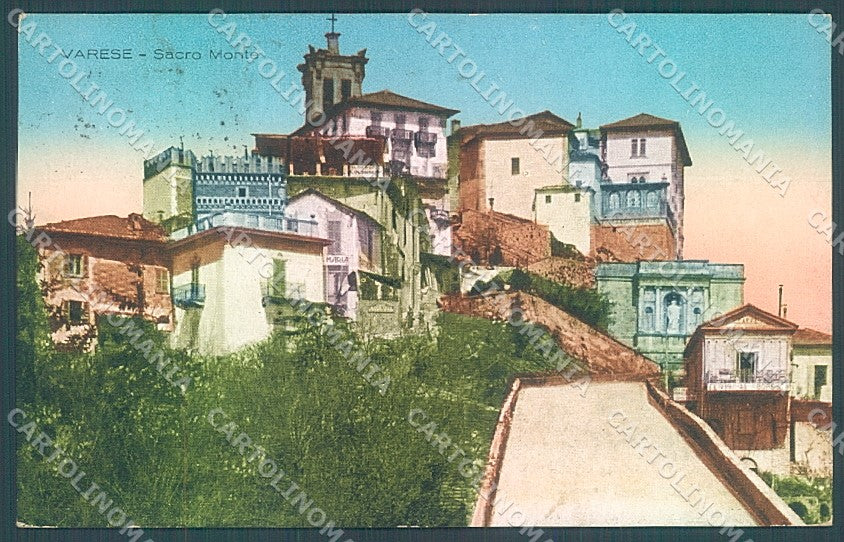 Varese Città Sacro Monte cartolina JK2198 – fronte