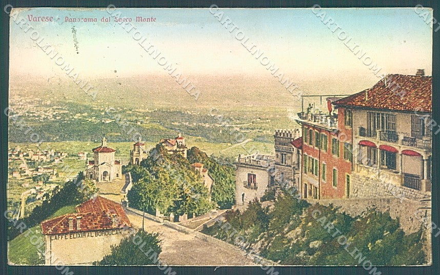 Varese Città Sacro Monte Brunner 3808 cartolina JK2201 – fronte