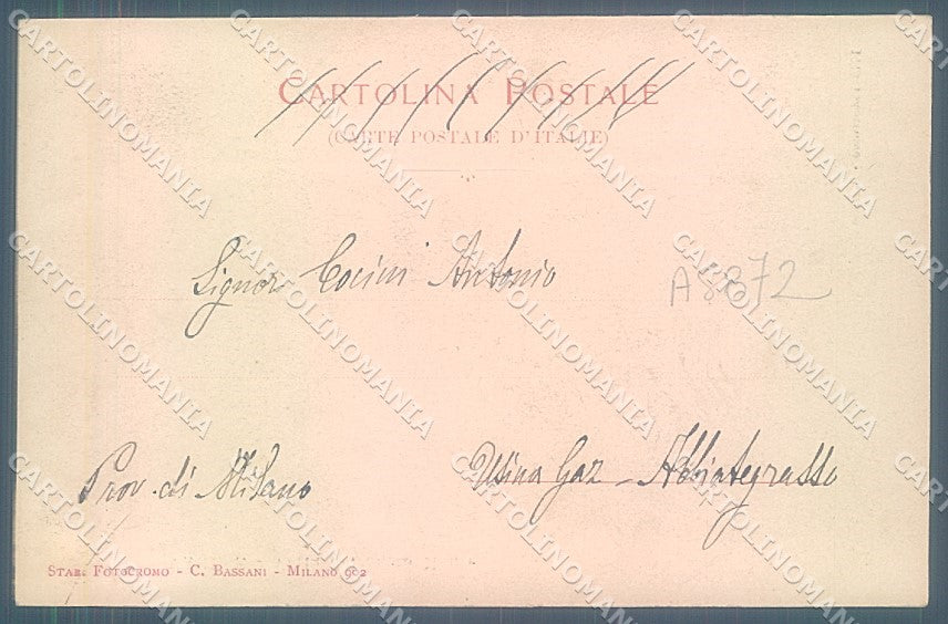 Varese Città Sacro Monte Fotocromo 1715 cartolina JK2205 – retro