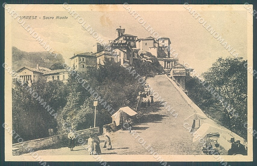 Varese Città Sacro Monte cartolina JK2206 – fronte