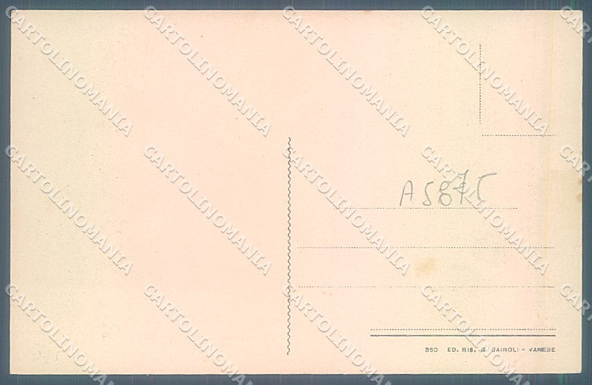Varese Città Sacro Monte cartolina JK2206 – retro