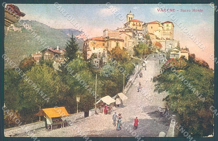 Varese Città Sacro Monte cartolina JK2210 – fronte