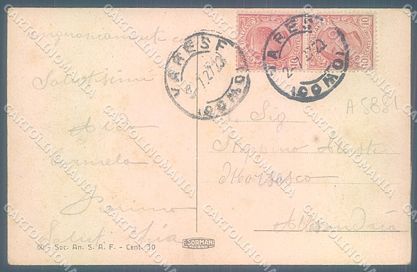 Varese Città Sacro Monte cartolina JK2210 – retro