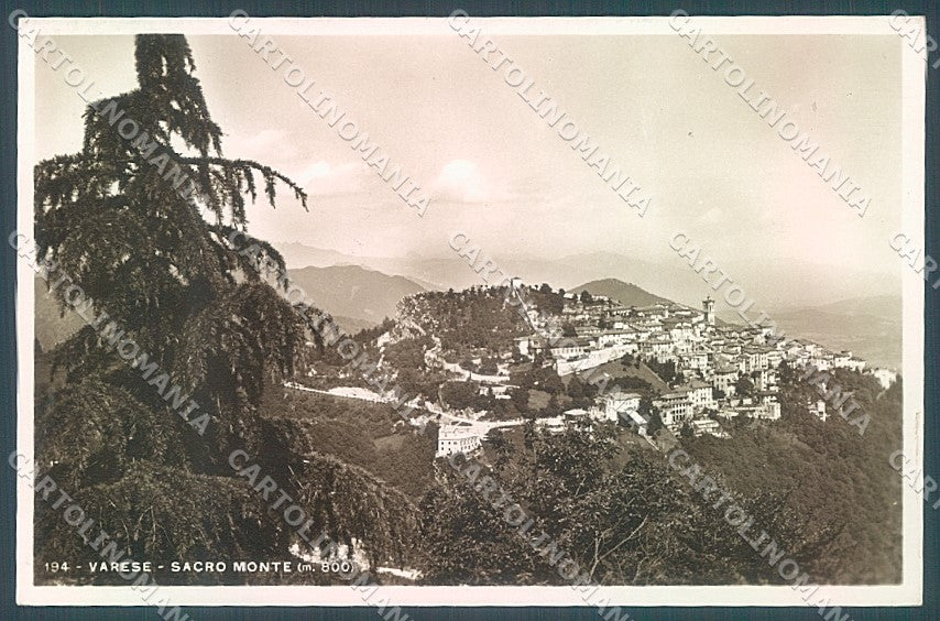 Varese Città Sacro Monte Foto cartolina JK2216 – fronte