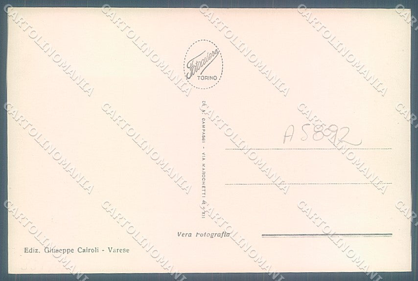Varese Città Sacro Monte Foto cartolina JK2216 – retro