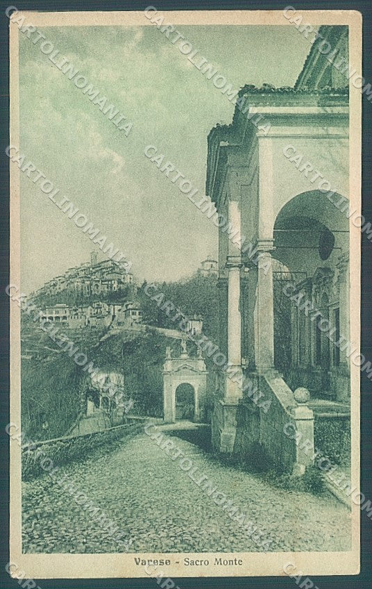 Varese Città Sacro Monte Alterocca 7627 cartolina JK2219 – fronte