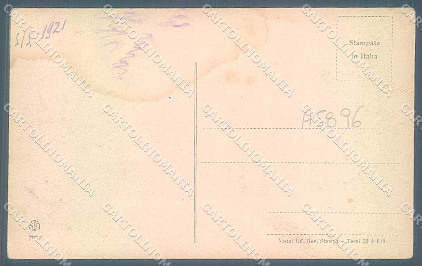Varese Città Sacro Monte Alterocca 7627 cartolina JK2219 – retro