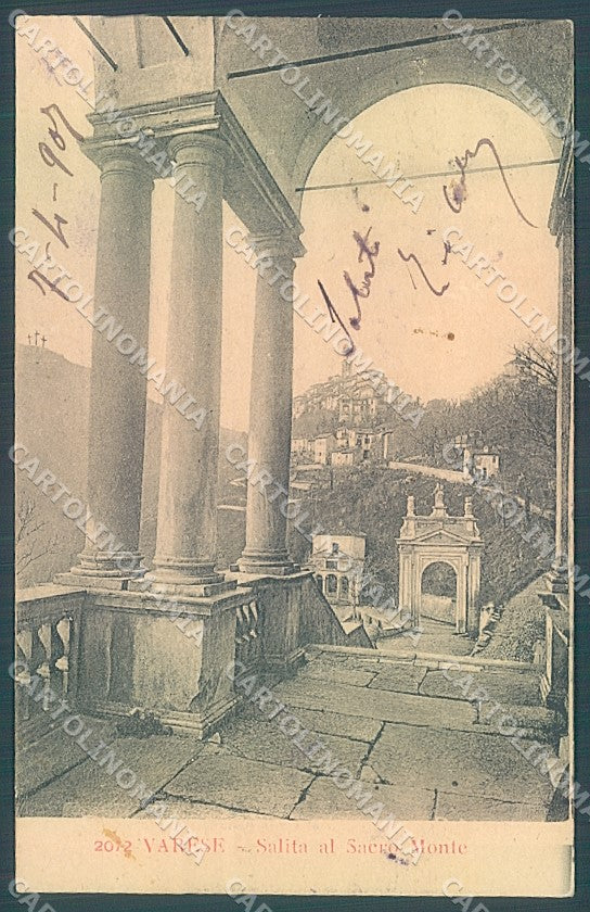 Varese Città Sacro Monte Fotocromo 2072 cartolina JK2235 – fronte