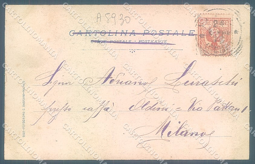 Varese Città Sacro Monte Interno Chiesa Fotocromo 2069 cartolina JK2240 – retro