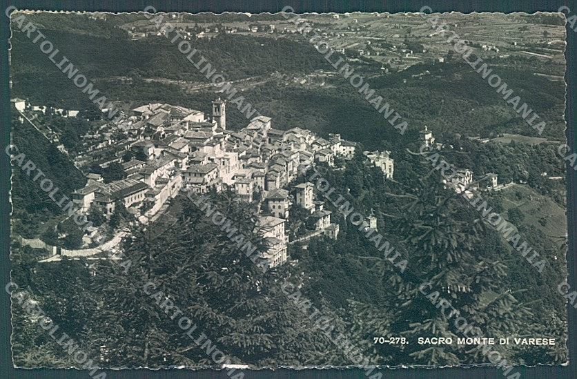 Varese Città Sacro Monte Brunner 70-278 Foto cartolina JK2249 – fronte
