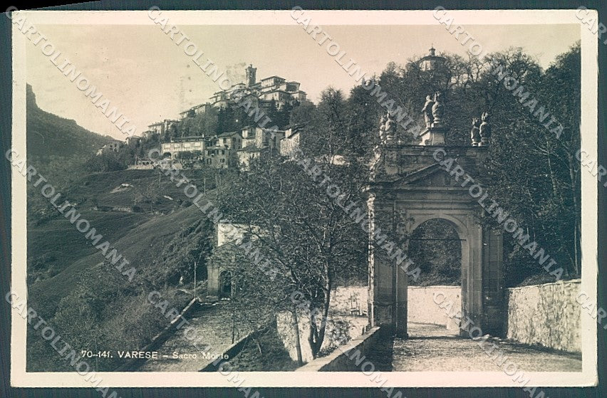 Varese Città Sacro Monte Brunner 70-141 Foto cartolina JK2251 – fronte