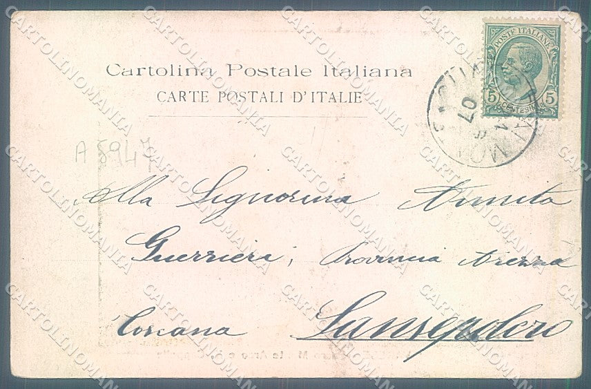 Varese Città Sacro Monte X Cappella cartolina JK2252 – retro