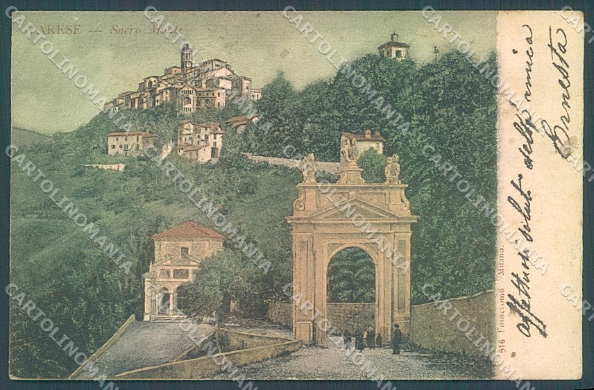 Varese Città Sacro Monte Fotocromo 516 cartolina JK2253 – fronte