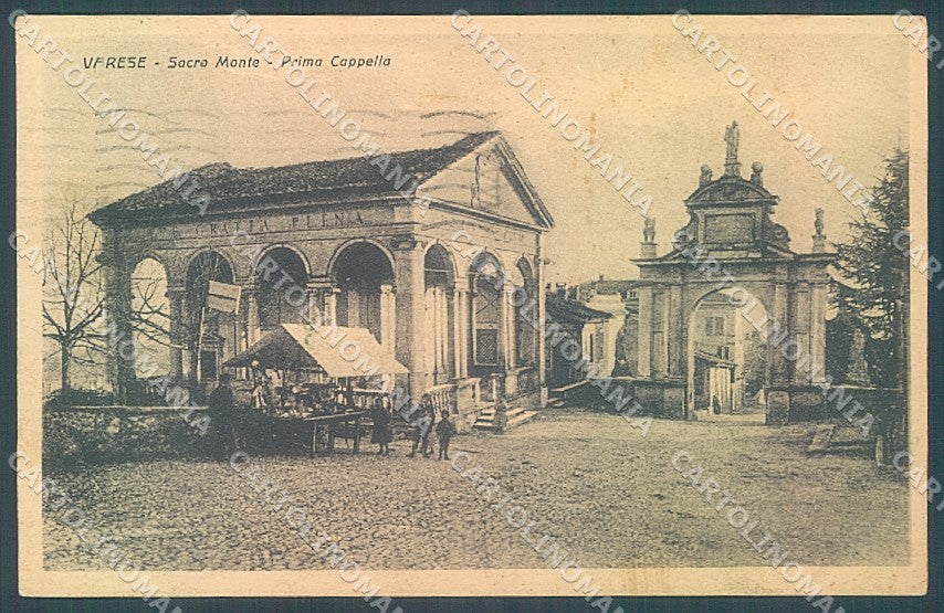Varese Città Sacro Monte Prima Cappella cartolina JK2258 – fronte