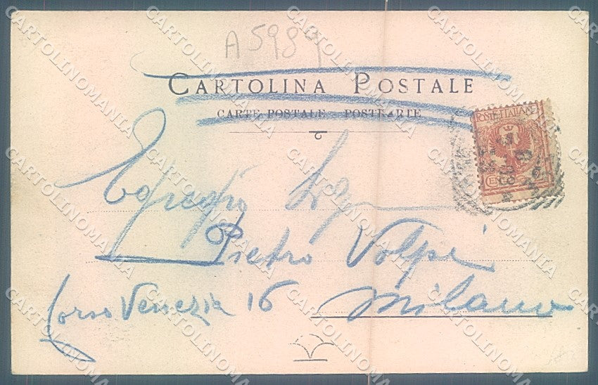 Varese Città Giardini Pubblici Fotocromo 1086 cartolina JK2267 – retro