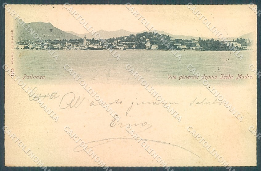 Verbania Pallanza Isola Madre Stengel 6961 cartolina JK2273 – fronte