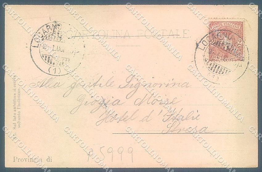 Verbania Pallanza Isola Madre Stengel 6961 cartolina JK2273 – retro