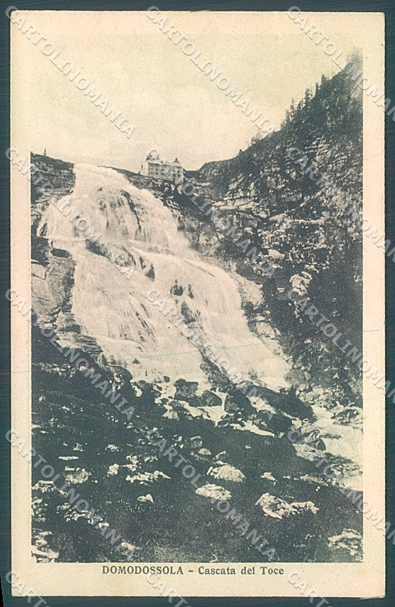 Verbania Domodossola Val Formazza Cascata Toce cartolina JK2274 – fronte