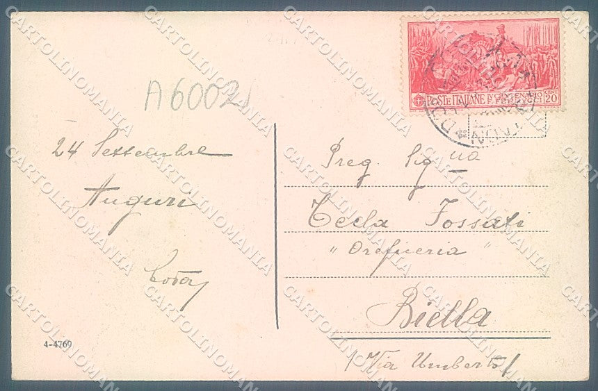 Verbania Domodossola Val Formazza Cascata Toce cartolina JK2274 – retro