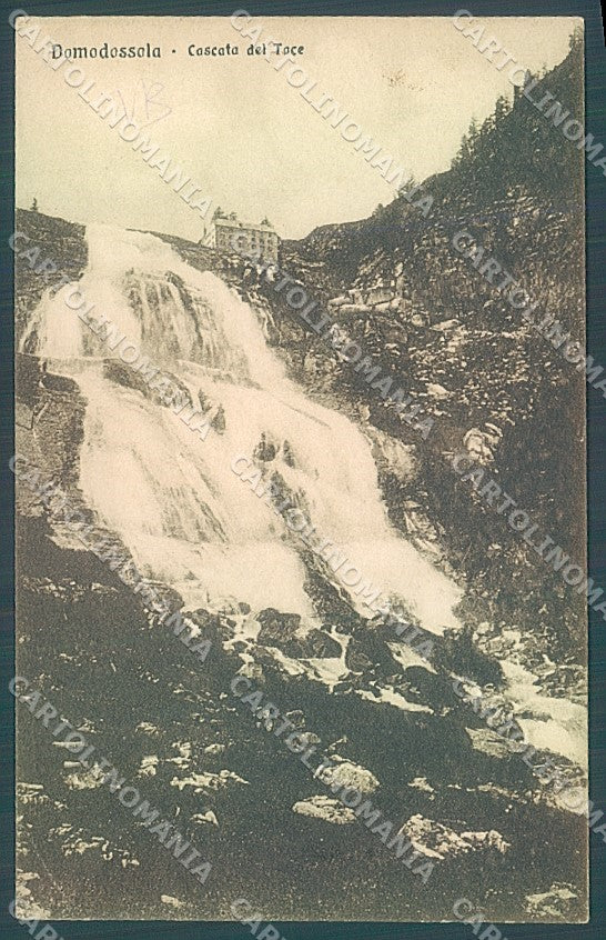 Verbania Domodossola Val Formazza Cascata Toce cartolina JK2275 – fronte