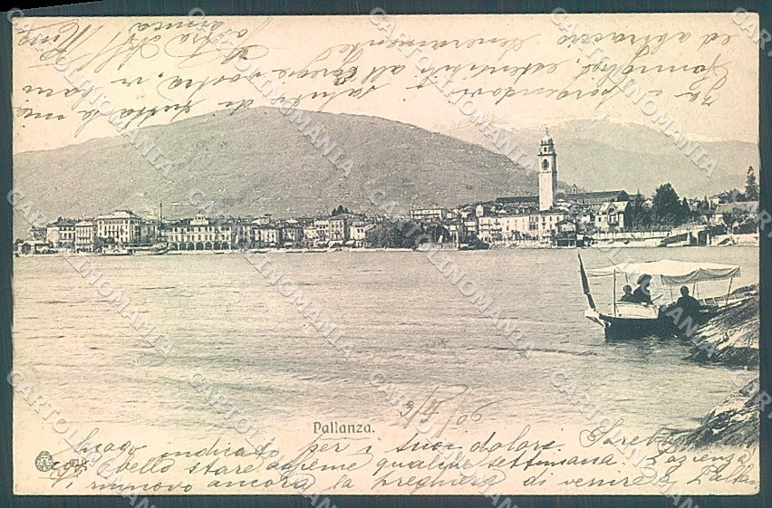 Verbania Pallanza Lago Maggiore Brunner 610 cartolina JK2279 – fronte
