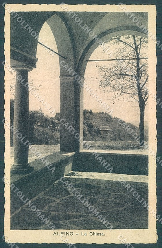 Verbania Alpino Chiesa cartolina JK2298 – fronte