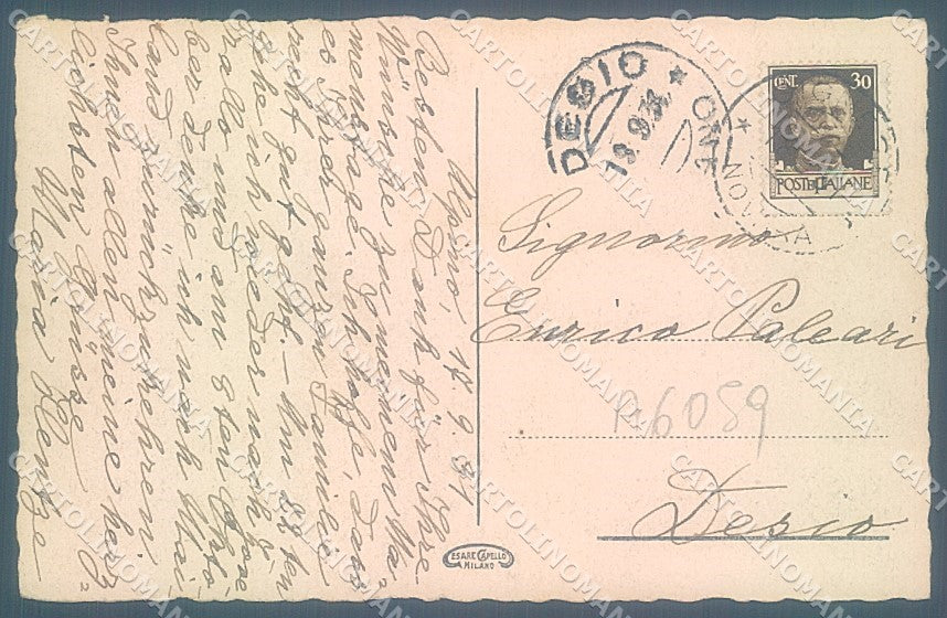 Verbania Alpino Chiesa cartolina JK2298 – retro