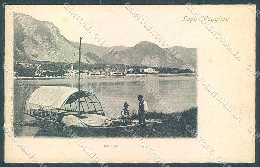 Verbania Baveno Lago Maggiore Isola Pescatori cartolina JK2302 – fronte