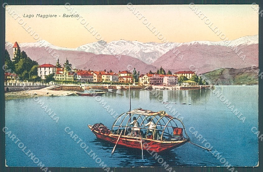 Verbania Baveno Lago Maggiore Isola Pescatori cartolina JK2303 – fronte