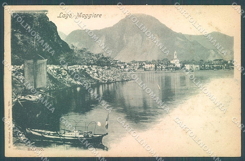 Verbania Baveno Lago Maggiore Isola Pescatori Modiano 124 cartolina JK2304 – fronte