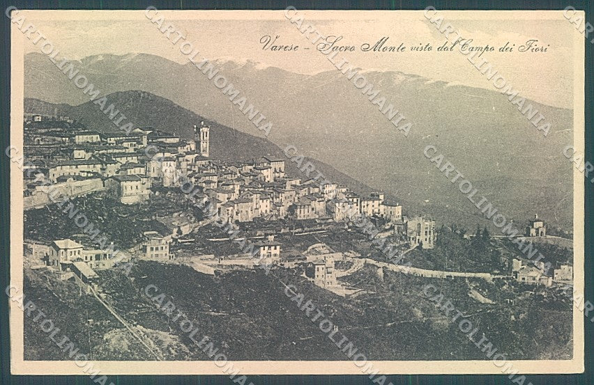 Varese Città Sacro Monte cartolina JK2306 – fronte