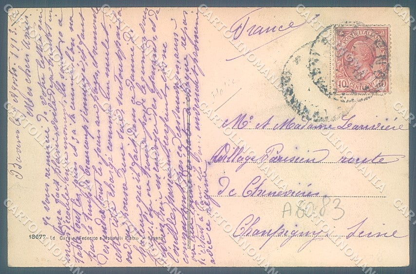 Verbania Baveno Lago Maggiore cartolina JK2308 – retro