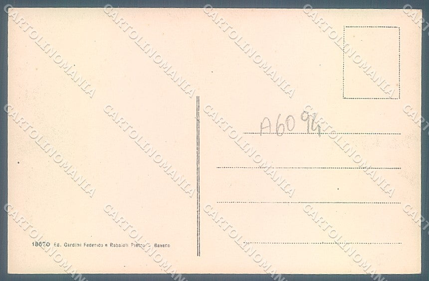 Verbania Baveno Lago Maggiore cartolina JK2309 – retro