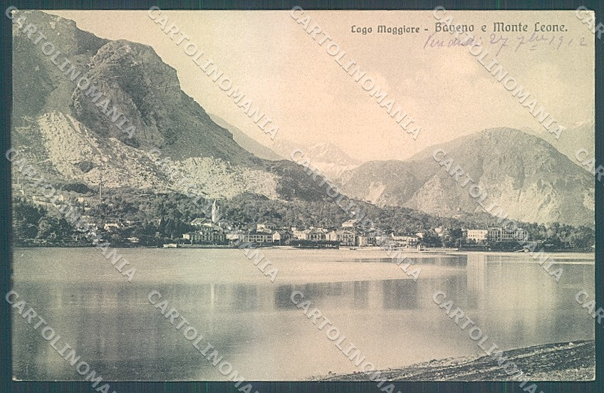 Verbania Baveno Lago Maggiore Brunner 650 cartolina JK2310 – fronte