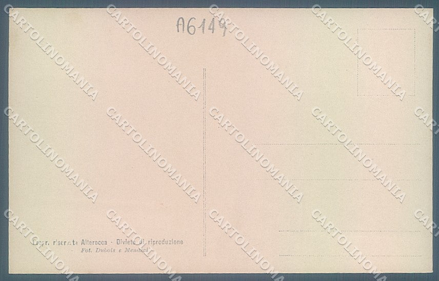 Messina Città Terremoto 1908 Alterocca Foto cartolina JK2318 – retro