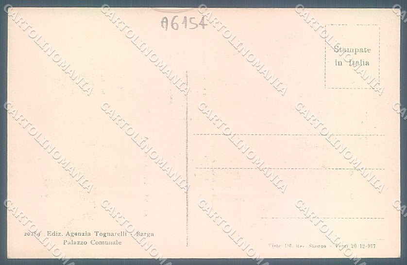 Lucca Castelvecchio Pascoli Chiesa di Caprona cartolina JK2319 – retro