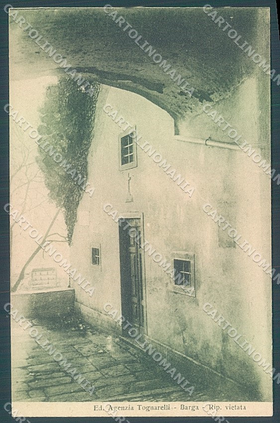 Lucca Barga Castelletto Pascoli cartolina JK2322 – fronte