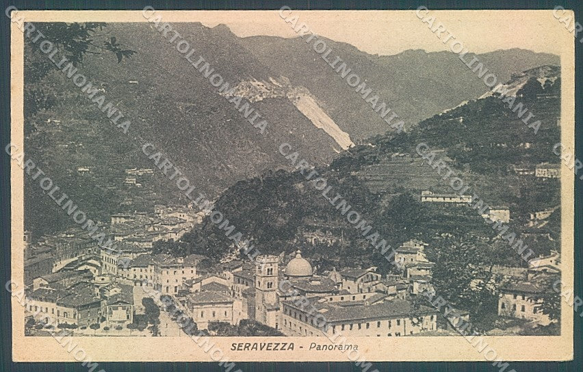 Lucca Seravezza cartolina JK2323 – fronte