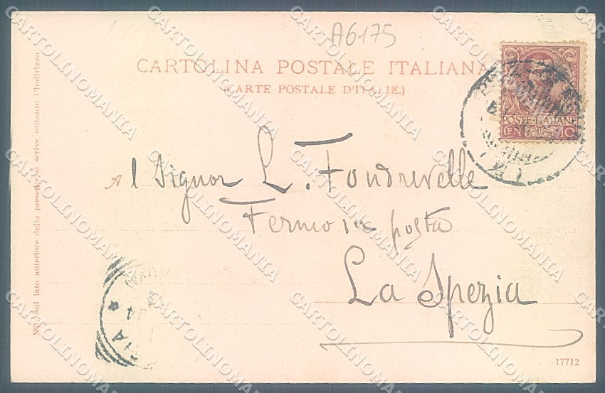 Lucca Pietrasanta Piazza Umberto I cartolina JK2324 – retro