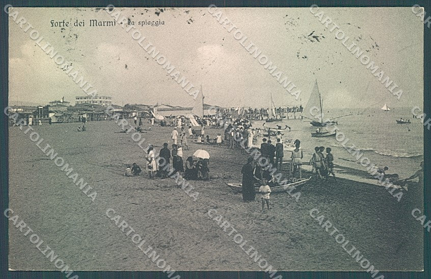 Lucca Forte dei Marmi Spiaggia cartolina JK2327 – fronte