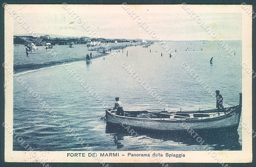 Lucca Forte dei Marmi Spiaggia cartolina JK2329 – fronte