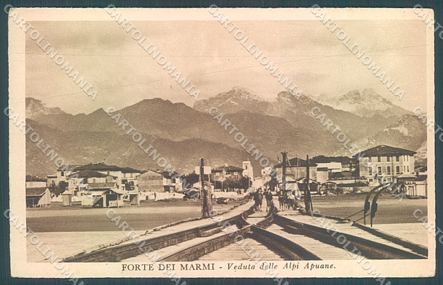 Lucca Forte dei Marmi Alpi Apuane cartolina JK2333 – fronte