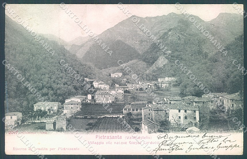 Lucca Pietrasanta Valdicastello Alterocca 2017 cartolina JK2334 – fronte