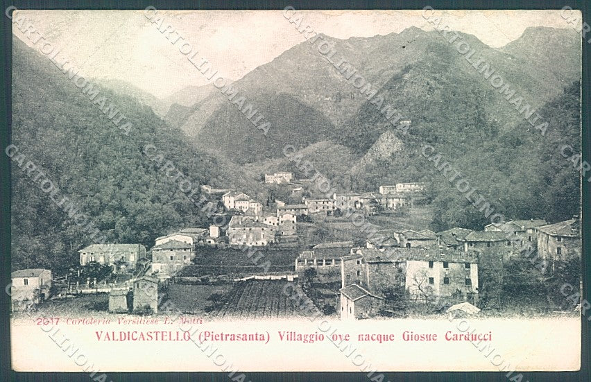 Lucca Pietrasanta Valdicastello Alterocca 2017 cartolina JK2336 – fronte