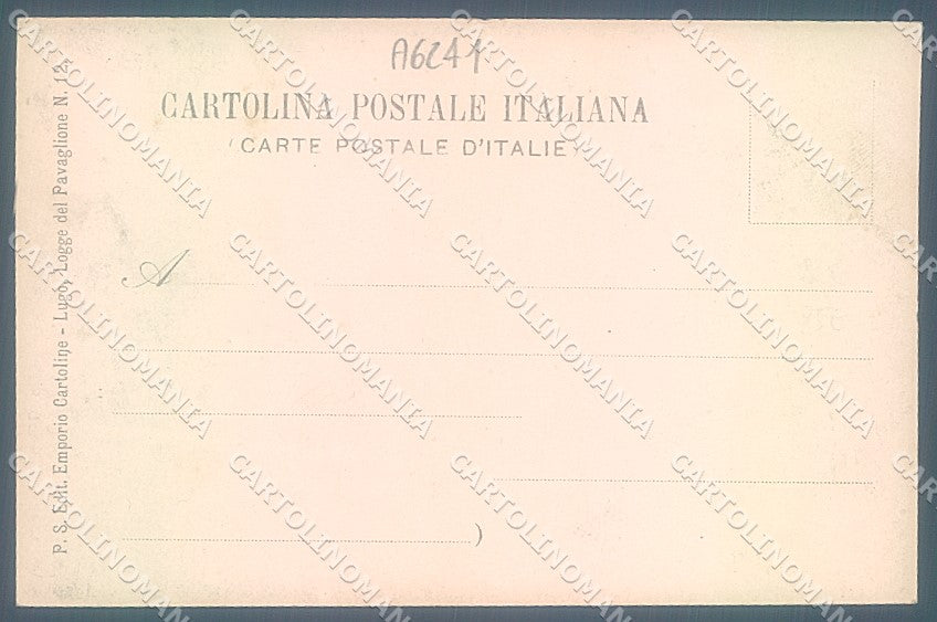 Lucca Seravezza Querceta saluti da cartolina JK2345 – retro