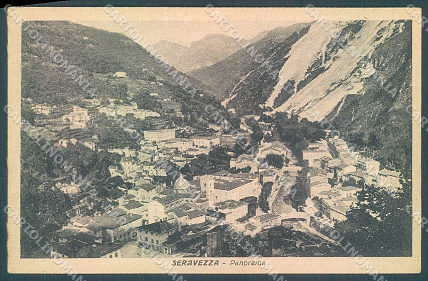 Lucca Seravezza cartolina JK2347 – fronte