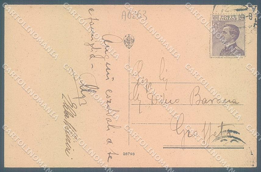 Lucca Città Palazzo Guinigi cartolina JK2349 – retro